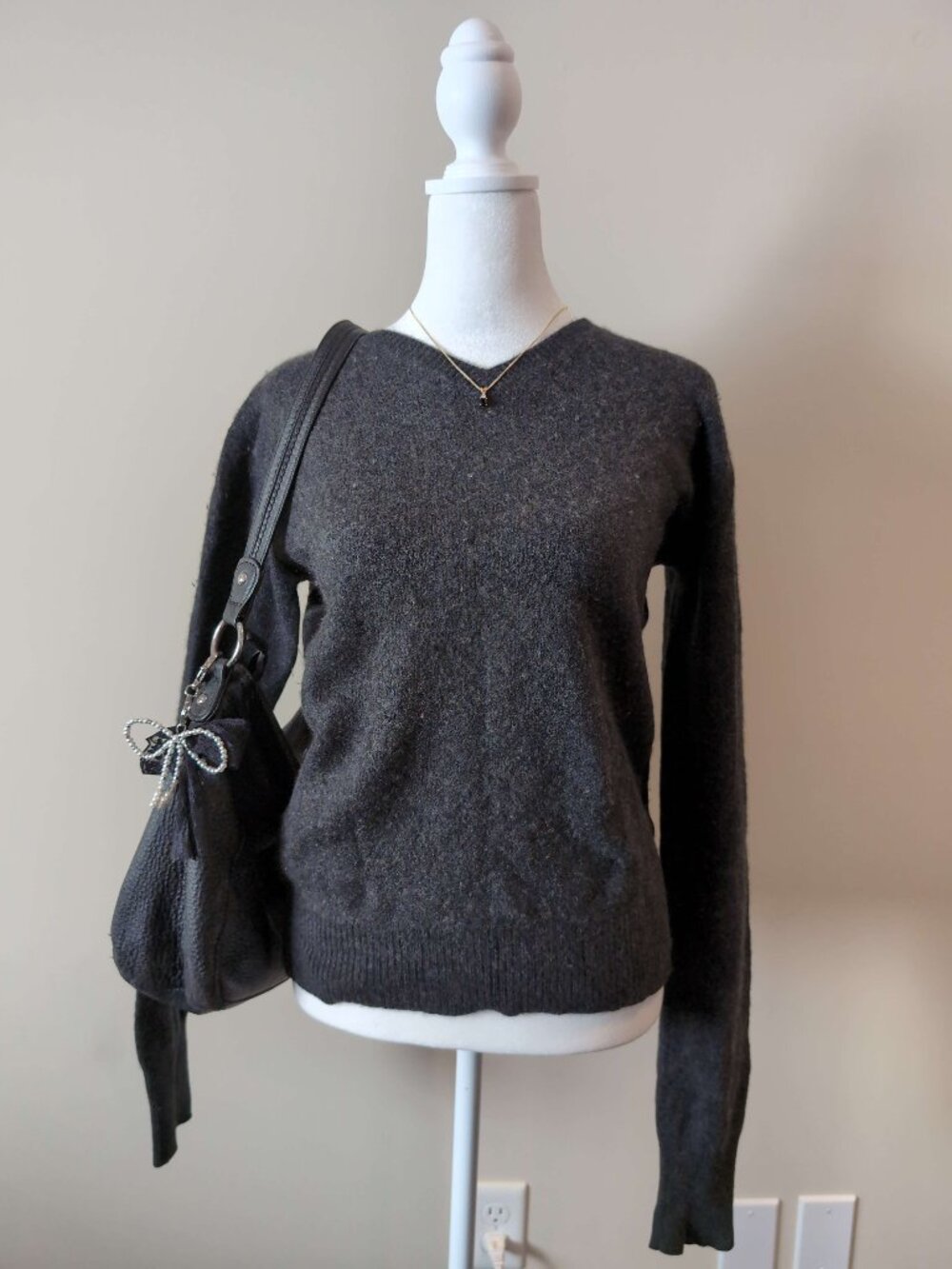 Ralph Lauren Grey Cashmere Sweater